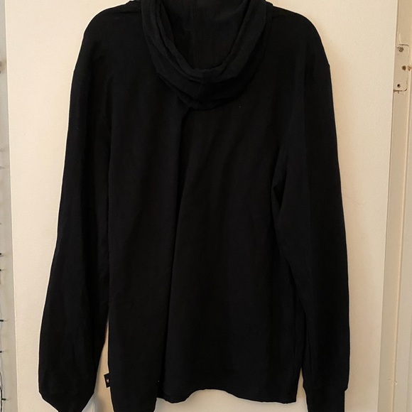 Black Champion Long Sleeve T-shirt Pullover Hoodie Men’s XL NEW NWT - Picture 8 of 8